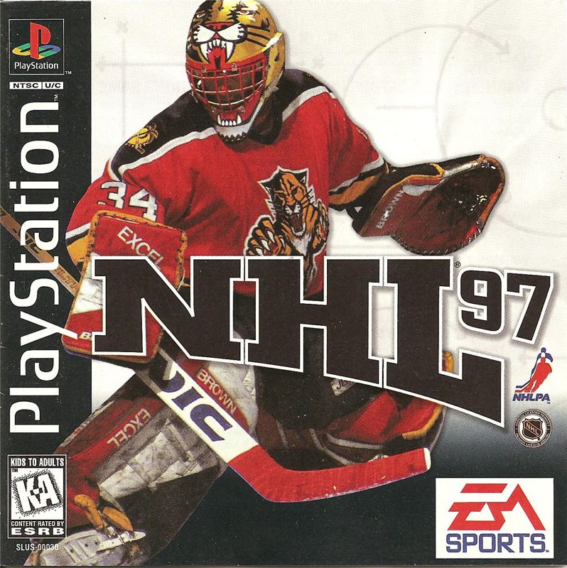 NHL 97 box art for Playstation
